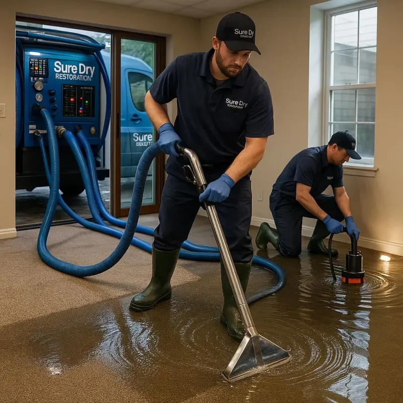 Water Extraction and Removal process in Muhlenberg Park, PA